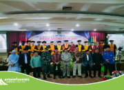 Dandim. 0207/Simalungun Hadiri Wisuda STAI UISU Pematangsiantar,Beri Apresiasi Untuk Para Sarjana Baru