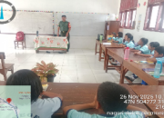Babinsa Koramil 09/Tigabalata Berikan Wasbang dan Motivasi Belajar Kepada Siswa SD 091461 Simpang Kawat