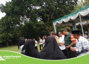 Babinsa Hadiri HUT PGRI ke-80,Wujud Apresiasi Untuk Para Pahlawan Tanpa Tanda Jasa