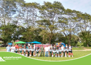 Turnamen Sepak Bola U-15 Tutup Meriah,Babinsa Koramil 07/Bosar Maligas Apresiasi Semangat Generasi Muda