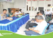 Danramil 04/Siantar Barat Hadiri Rapat Koordinasi Tanggapi Darurat Bencana si Siantar Sitalasari