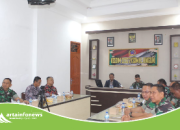 Dandim 0207/Simalungun Ikuti Rapat Paripurna Program TNI TMMD Ke – 127 T.A 2025 Secara Virtual