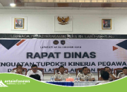 Kalapas Labuhan Ruku Pimpin Rapat Dinas Perdana, Tekankan Sinergi, Profesionalitas, dan Zero HALINAR