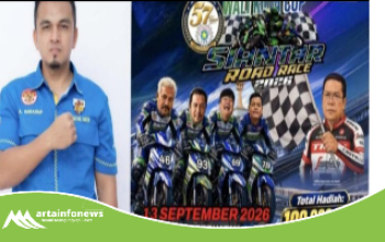DPD KNPI Kota Siantar, berikan Apresiasi dan Dukung Penuh Acara Road Race Wali Kota Cup tahun 2026